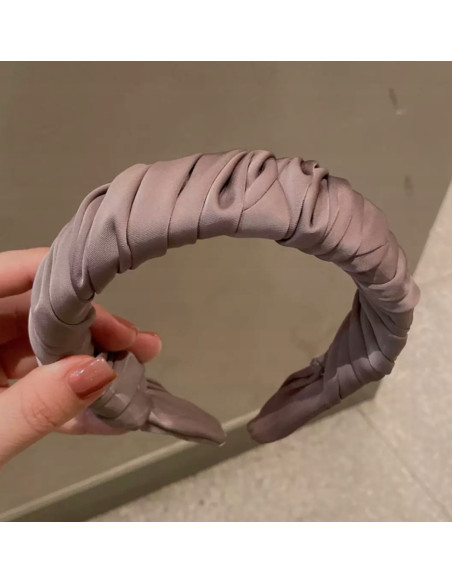 Lolita Accessories opaska do włosów marszczona kolekcja NATURA