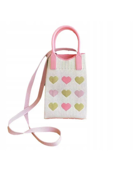 Dzianinowa torba MINI na telefon, drobiazgi przrez ramię Lolita Accessories