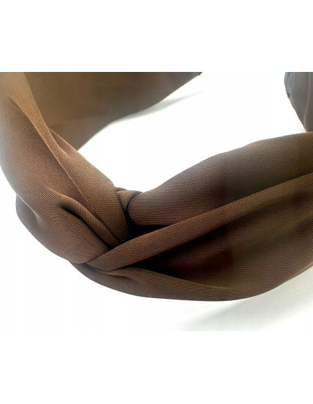 Lolita Accessories opaska do włosów kolekcja NATURA beże brązy