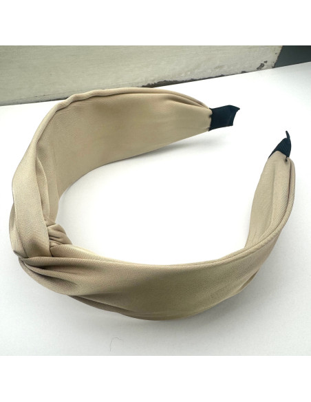 Lolita Accessories opaska do włosów kolekcja NATURA beże brązy