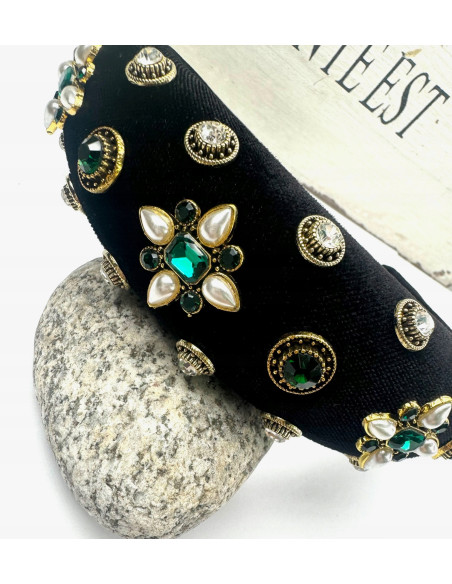 Opaska Fascynator na włosy Dolce na BAL, PARTY, IMPREZĘ, Lolita Accessories