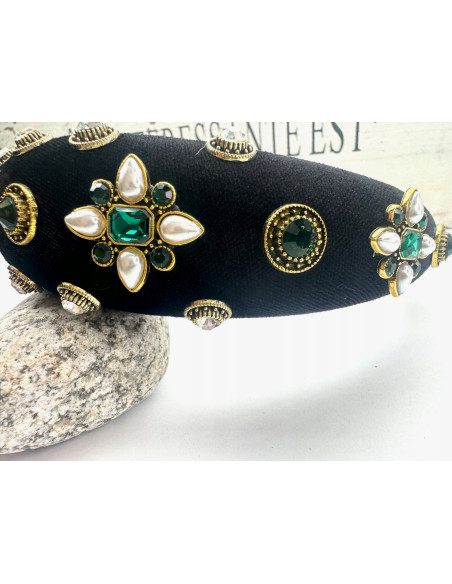 Opaska Fascynator na włosy Dolce na BAL, PARTY, IMPREZĘ, Lolita Accessories