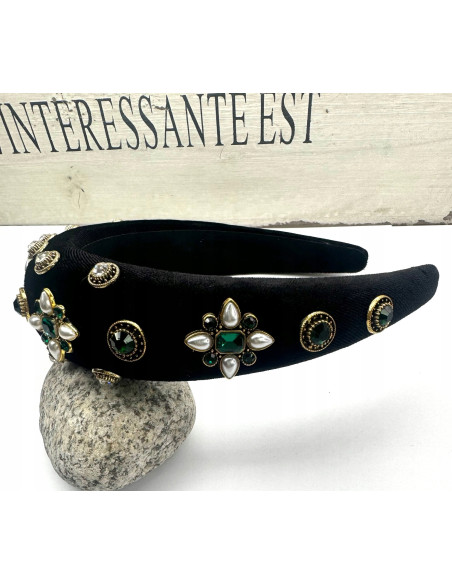 Opaska Fascynator na włosy Dolce na BAL, PARTY, IMPREZĘ, Lolita Accessories