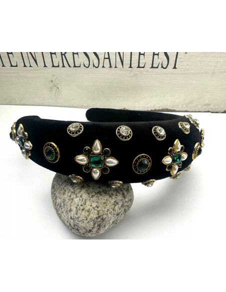 Opaska Fascynator na włosy Dolce na BAL, PARTY, IMPREZĘ, Lolita Accessories