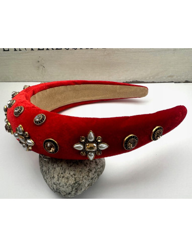 Opaska Fascynator na włosy BAL, PARTY, IMPREZĘ,...