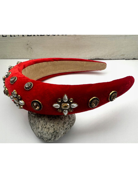 Opaska Fascynator na włosy BAL, PARTY, IMPREZĘ, Lolita Accessories PREMIUM