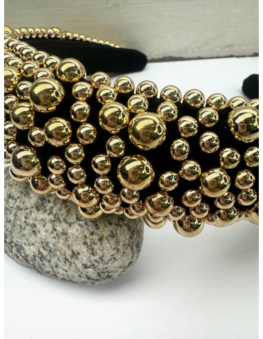 Opaska Fascynator na włosy na BAL, PARTY,...