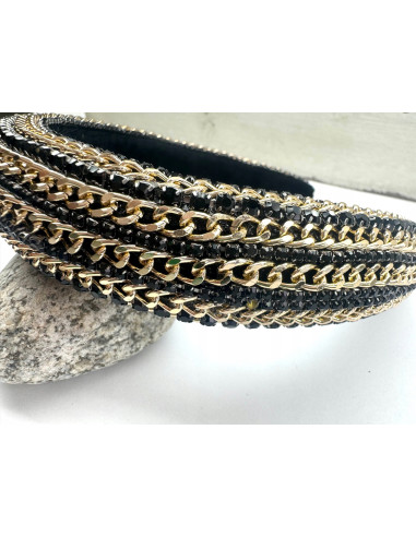 Opaska Fascynator na włosy na BAL, PARTY,...