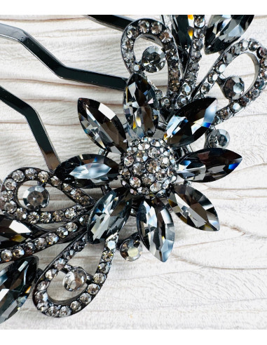 GRZEBIEŃ wsuwany do włosów wtykowy ozdobny...