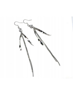 Kolczyki z cyrkoniami MAXI Lolita Accessories Srebrne...