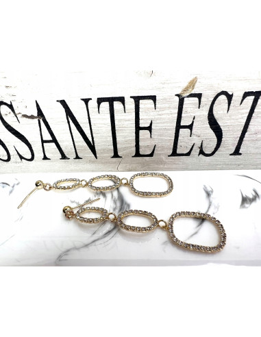 Kolczyki z cyrkoniami MAXI Lolita Accessories...