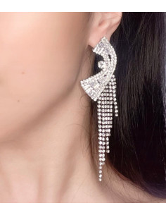 Kolczyki z cyrkoniami Maxi Duże Lolita Accessories...