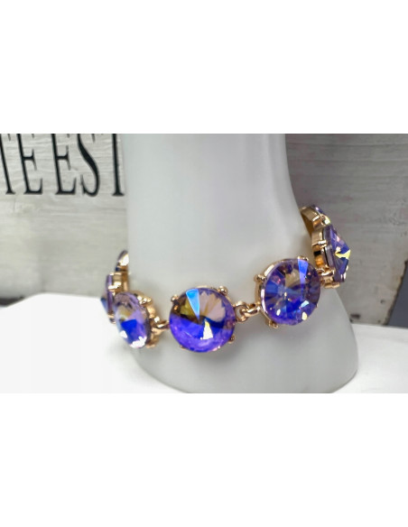 Bransoletka na rękę duże Kryształy Lolita Accessories