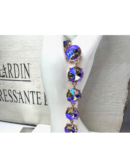 Bransoletka na rękę duże Kryształy Lolita Accessories