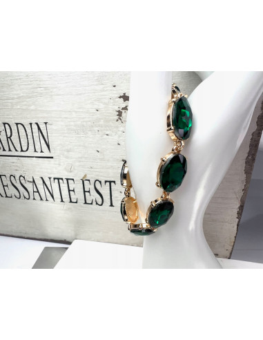 Bransoletka na rękę duże Kryształy Lolita...