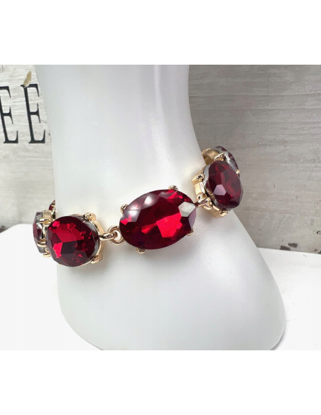 Bransoletka na rękę duże Kryształy Lolita Accessories