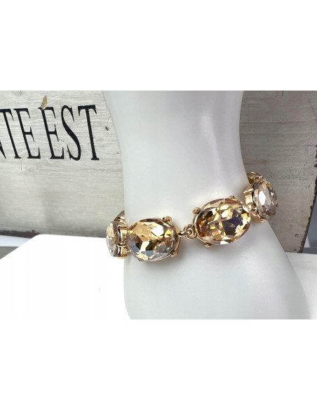 Bransoletka na rękę duże Kryształy Lolita Accessories