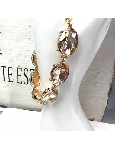 Bransoletka na rękę duże Kryształy Lolita...