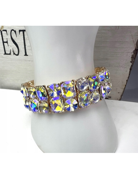 Bransoletka na rękę duże Kryształy Lolita Accessories