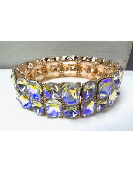 Bransoletka na rękę duże Kryształy Lolita Accessories