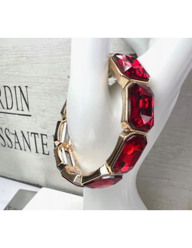 Bransoletka na rękę duże Kryształy Lolita...