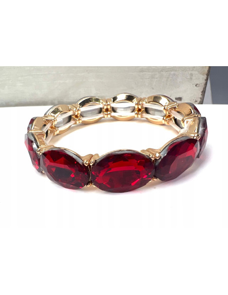 Bransoletka na rękę duże Kryształy Lolita Accessories