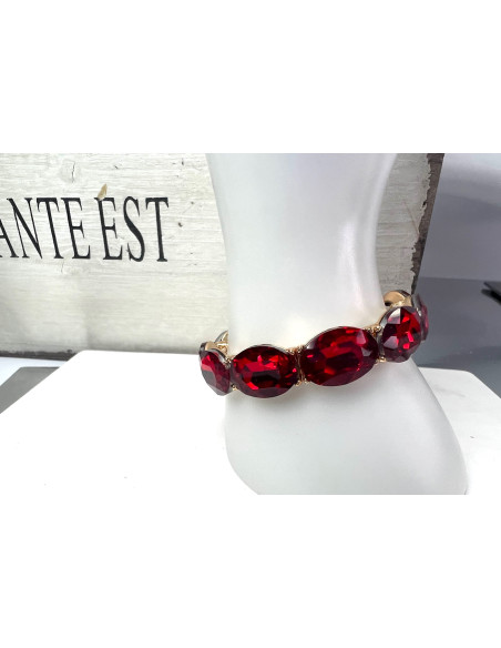 Bransoletka na rękę duże Kryształy Lolita Accessories