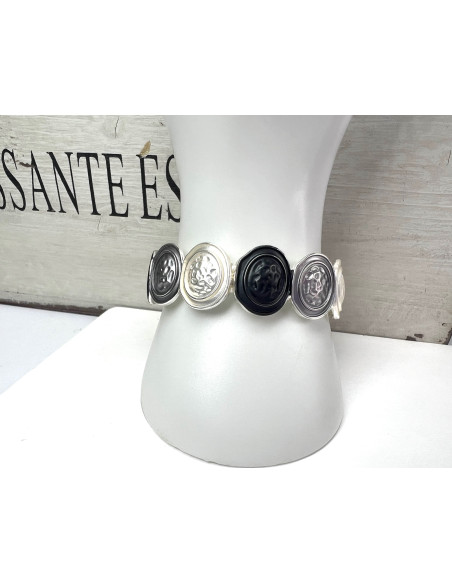 Bransoletka na rękę blaszki Lolita Accessories