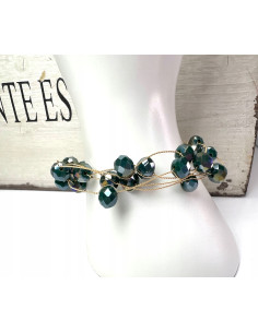 Bransoletka na rękę koraliki Lolita Accessories czarno... 2