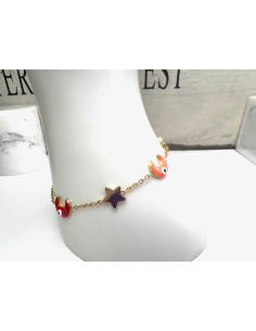 Bransoletka na rękę BOHO stal chirurgiczna Lolita...