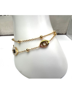 Bransoletka na rękę OKO PROROKA stal chirurgiczna Lolita... 2