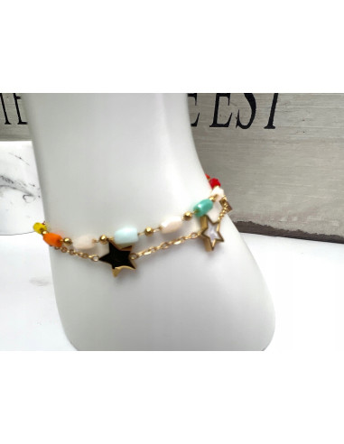 Bransoletka na rękę BOHO stal chirurgiczna...