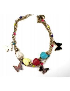 Bransoletka na rękę BOHO stal chirurgiczna Lolita...