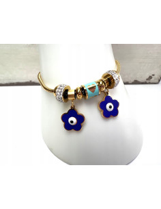 Bransoletka na rękę OKO PROROKA stal chirurgiczna Lolita... 2