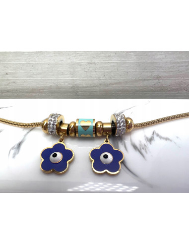 Bransoletka na rękę OKO PROROKA stal...