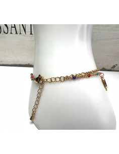 Bransoletka na rękę OKO PROROKA stal chirurgiczna Lolita... 2