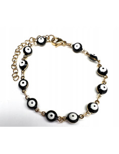 Bransoletka na rękę OKO PROROKA stal chirurgiczna Lolita...