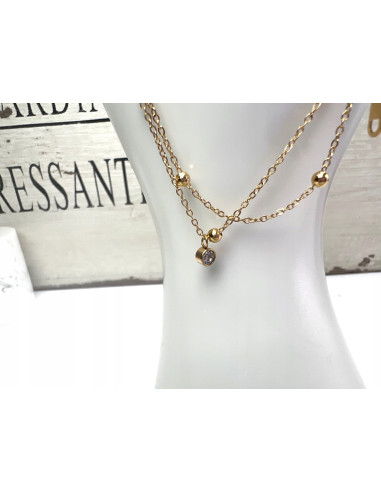 Bransoletka na Nogę ze stali chirurgicznej...