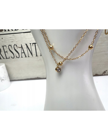 Bransoletka na Nogę ze stali chirurgicznej...