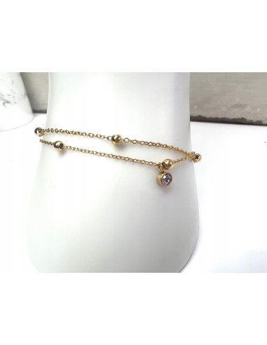 Bransoletka na Nogę ze stali chirurgicznej...