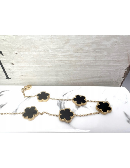 Bransoletka na Nogę ze stali chirurgicznej Lolita Accessories ZŁOTA