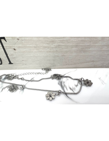 Bransoletka na Nogę ze stali chirurgicznej...