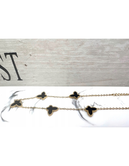 Bransoletka na Nogę ze stali chirurgicznej Lolita Accessories ZŁOTA