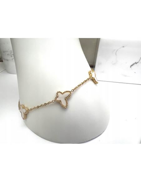 Bransoletka na Nogę ze stali chirurgicznej Lolita  Accessories ZŁOTA