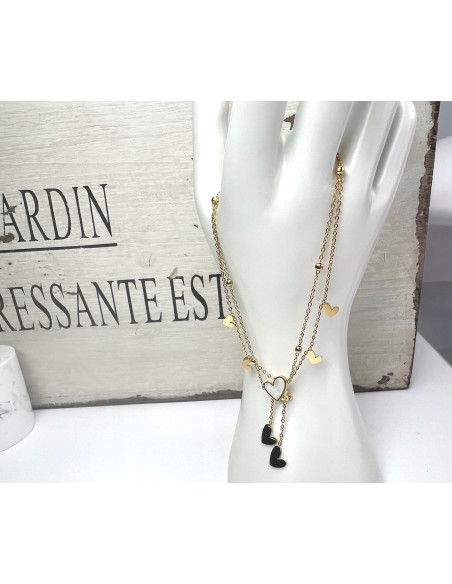 Bransoletka na Nogę ze stali chirurgicznej Lolita  Accessories ZŁOTA