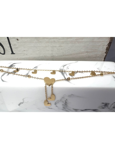 Bransoletka na Nogę ze stali chirurgicznej...