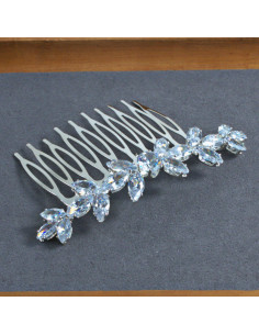 GRZEBIEŃ wsuwany do włosów wtykowy ozdobny diamenty...
