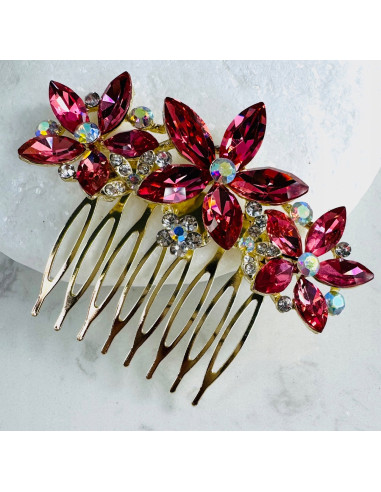 GRZEBIEŃ wsuwany do włosów wtykowy ozdobny...