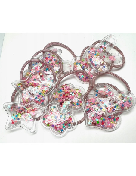 Gumki do włosów dla dziecka dziewczynki Lolita Accessories Zestaw 10 sztuk