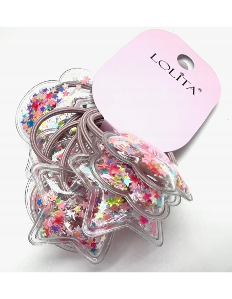 Gumki do włosów dla dziecka dziewczynki Lolita Accessories Zestaw 10 sztuk